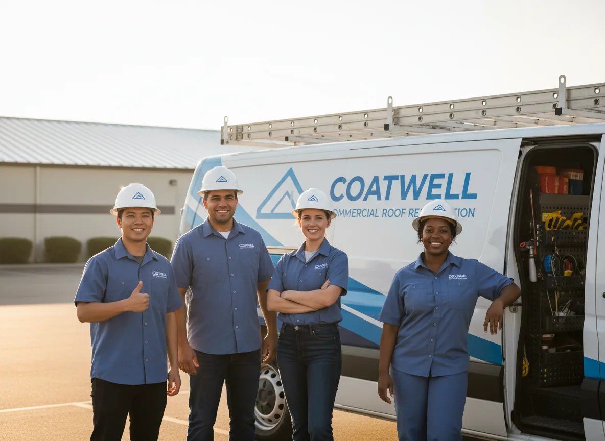 Commercial roof coating company in Arabi, GA
